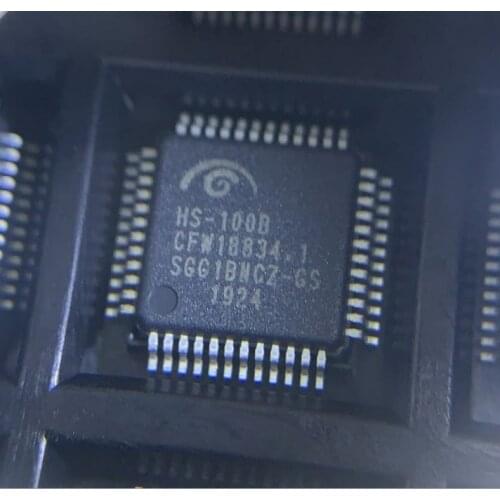 100% New&original In Stock 5pcs/lot HS-100 HS-100B LQFP-48 100B USBIC