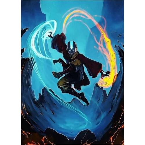 Prints Home Decor Canvas Avatar Classic Anime Painting Wall Art Movie Modern Modular Pictures For Living Room Poster No Frame