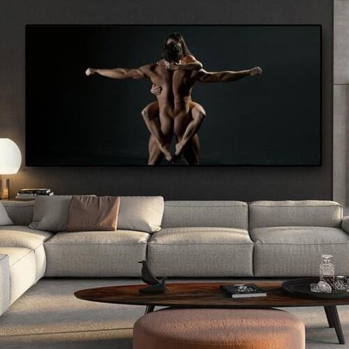 Modern Wall Art Posters and Prints Sexy Body Nude Dancer Canvas Painting Wall Pictures for Living Room Cuadros Home Wall Decor