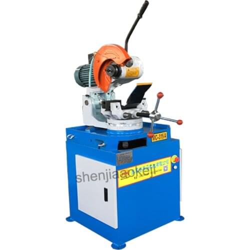 Pipe Cutting Machine MC-315A Metal Circular Saw Machine Manual Angle Cut 45 Degree/90 Degree Band Saw Machine 60/120RPM 380V 1PC