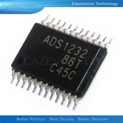 2pcs/lot ADS1232IPWR ADS1232 TSSOP-24 In Stock