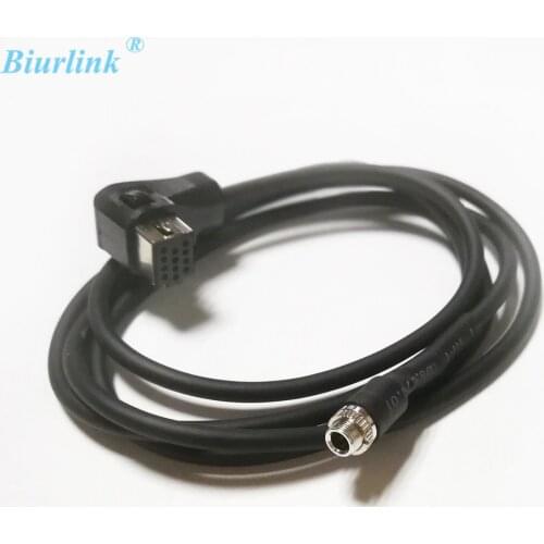BIURLINK 5PCS CAR STEREO MP3 AUX INPUT CABLE IP-BUS AUDIO INPUT ADAPTER CABLE FOR PIONEER CD CHANGER