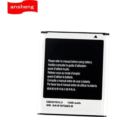 High Quality EB425161LU Battery For Samsung Galaxy S Duos S7562 S7566 S7568 i8160 S7582 S7560 S7580 i8190 i739 i669 J1 Mini