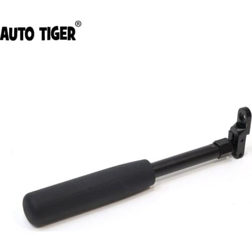 AUTO TIGER High-Quality Black Adjustable Polished Handle For Details