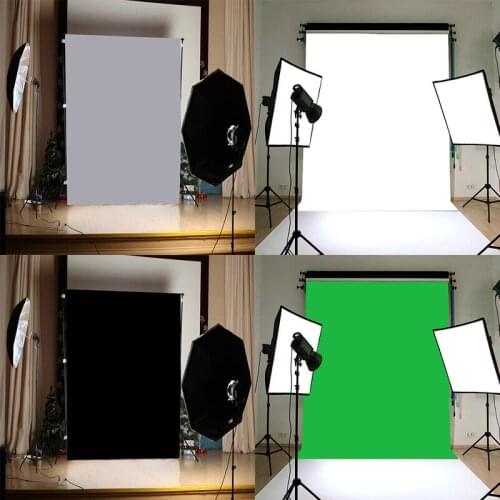 150*225cm Solid Color Background Photography Non-woven Green Screen Photo Studio Props Chroma Key Backdrop Cloth Decor