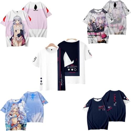 Japan Anime Kagura Nana 3D T Shirt Women Men Summer Fashion Short Sleeve Funny Tshirt Graphic Tees Streetwear Cosplay Costume