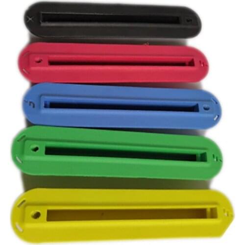 Futures Colorful Fins Box plugs with plastic fin base（3 pcs