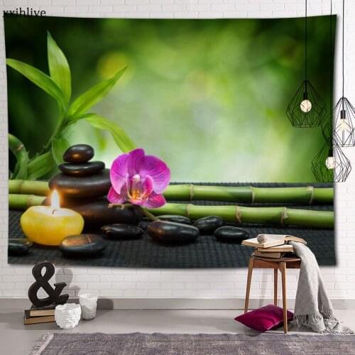 Zen Tapestry Customizable Bohemian Wall Hanging Room Carpet HD Tapestries Art Home Decoration Accessories 100x150cm,130x150cm