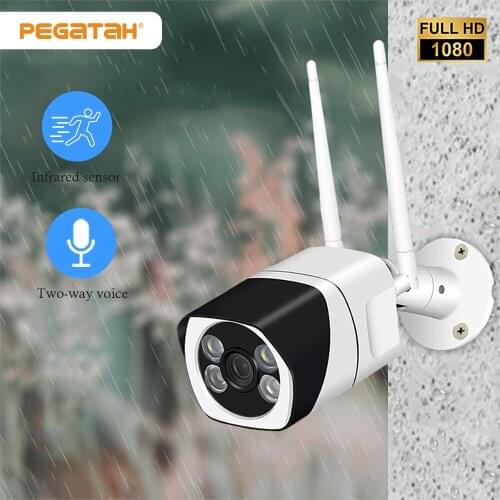 1080P-5MP IP WiFi Camera Phone 8 Seconds Alarm Home Security full-color Night Vision Camera IP66 Waterproof AP Hots WiFi Cam