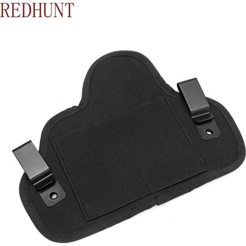 New Tactical Universal Pistol Holster Pistol Sleeve Sewing Anti-slip Belly Waist Carry Holder Pouch For Outdoor Hunting