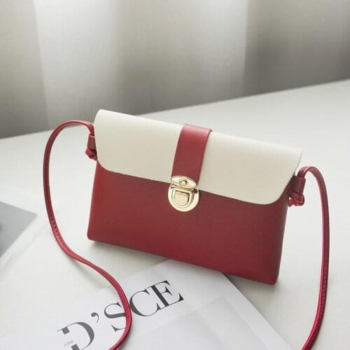 New Arrive 2020 Women PU Leather Shoulder Bags Girls Brief Flap Womens Casual Messenger Bags Crossbody Bags