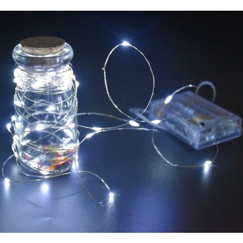 2M 10M Fairy String Lights 3AA Battery Christmas Light Holiday Garland LED Wedding Decoration Lighting Indoor Festoon Room Decor