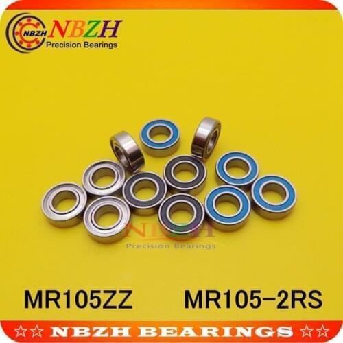 Factory direct sale SMR105ZZ MR105 SMR105 Z L-1050ZZ WBC5-10ZZA 5X10X4 mm Miniature stainless steel bearing 440C material