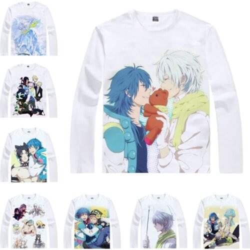 Coolprint Japanese Anime Shirt DRAMAtical Murder T-Shirts Multi-style Long Sleeve Aoba Seragaki Aoba Noiz Cosplay Costume Kawaii