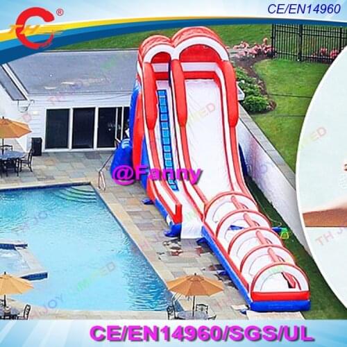 Free Sea Shipping To Port commercial grade pvc Large Inflatable Slide Giant Inflatable Water Slide For Adults