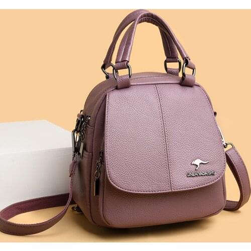 Designer Brand Luxury Women Bag 2021Elegant Lady Shoulder Bag Multifunctional Female Backpack Double Main Bag Girl Messenger Bag