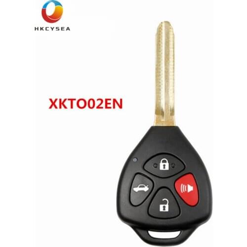 HKCYSEA 2 3 4 Button VVDI2 Wire Remote English for Xhorse VVDI Key Tool Max VVDI Mini XKTO02EN XKTO03EN XKTO04EN XKTO05EN