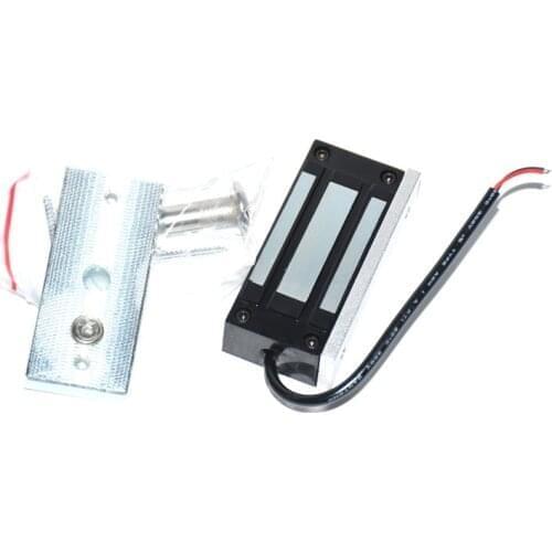 12V 24V DC Mini lock 60KG/100LBs Holding Force Electric Magnetic Door Lock NC Single door