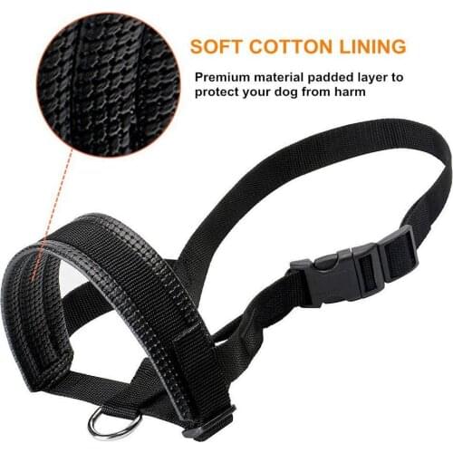 Nylon Adjustable Pet Dog Mouth Muzzle Anti Biting Barking Chewing Accessories