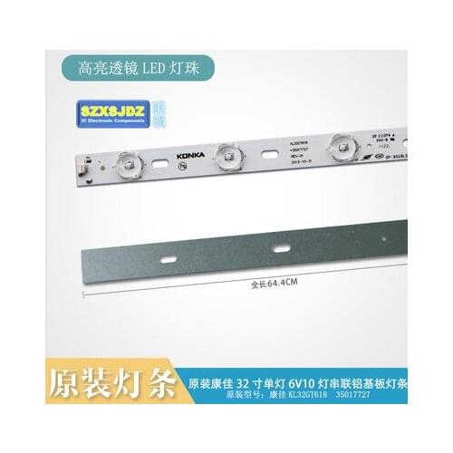 100%New KONKA KL32GT618 LED backlight 35017727 10leds 644mm 1set=10pieces