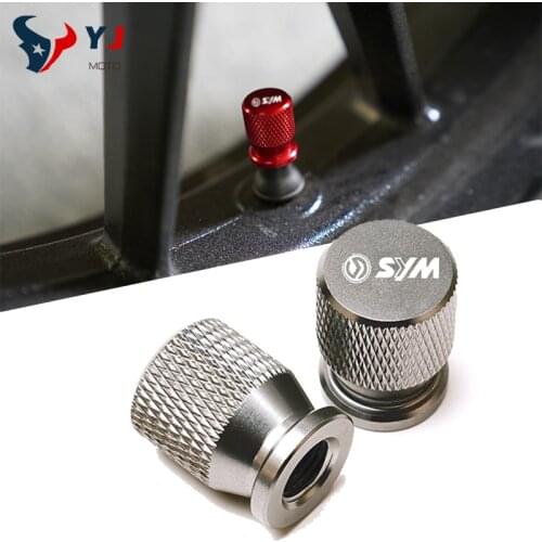 Newest Wheel Tire Valve Cover Caps For SYM Joymax Z 125 200 250 300 GTS 250i 300i T3 Maxsym 400 600i TL 500 Joyrides CRUISYM 300