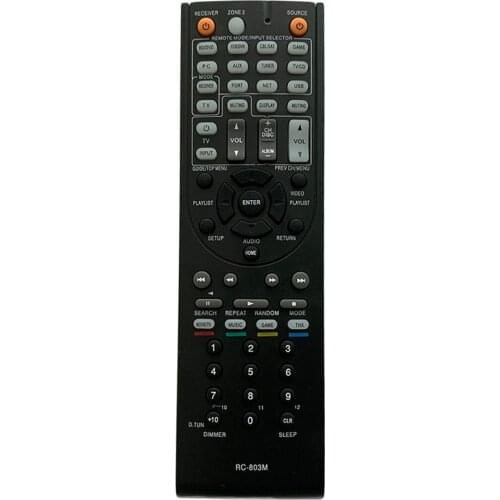 New Remote Control For Onkyo RC-801M TX-NR509 TX-NR609 TX-NR609B AV Receiver