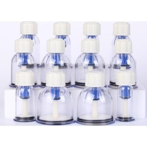 Cupping kits genuine rotary vacuum cupping 12 cans F12 hand-twist cupping screw massage cup