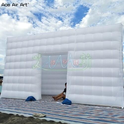 4.8x2.7x2.7m High quality Large inflatable square cube tent cubic structure party event room for trade shows customizable
