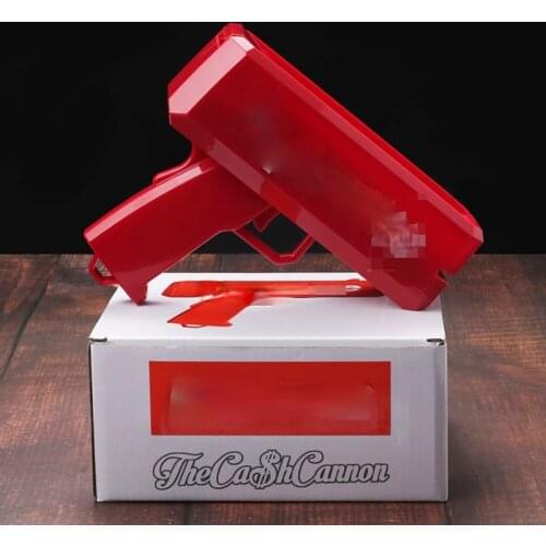 Raining Money Banknote Gun 100pcs Bill Fashion Party Outdoor Games Fun Funny Gift