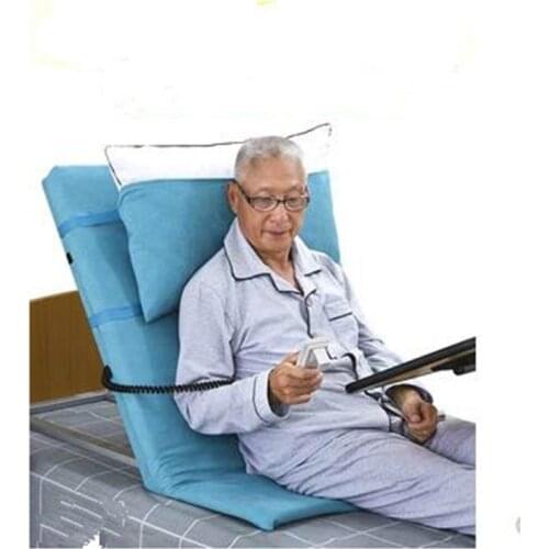 Old people got up electric assist nursing bed backrest frame paralysed patients get up booster