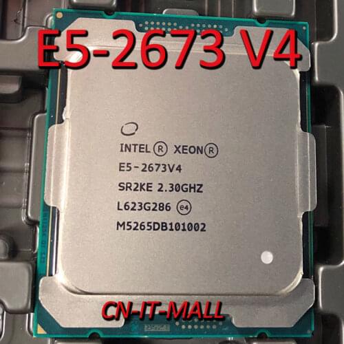 Intel Xeon E5-2673 V4 CPU 2.3GHz 50M 20 Core 40 Threads LGA2011-3 Processor