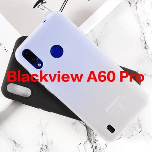For Blackview A60 Pro Case Anti-knock Soft TPU Case For Blackview A60 Pro Anti Skid Silicone Protection Back Cover Capa