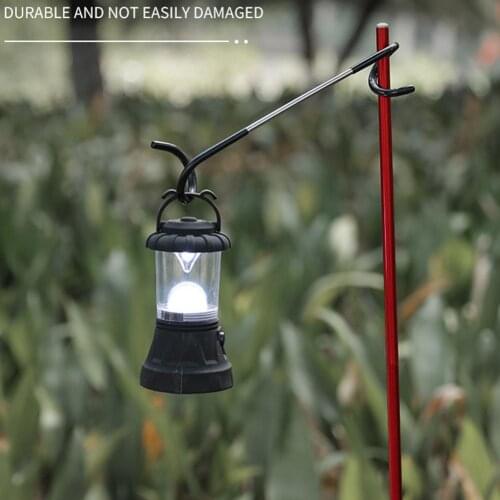 Camping Light Hook S-shaped Spiral Metal Two-way Hanger Kamp Malzemeleri Outdoor Camping Camping Accessories Awning Tent