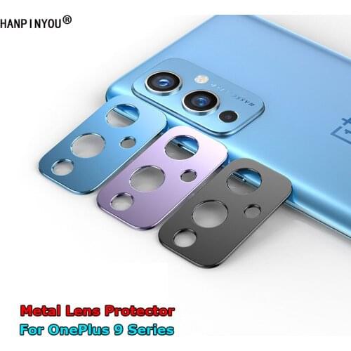 For OnePlus 9 / Pro 3D Metal Camera Cover Lens Screen Protector Case Bumper Guard