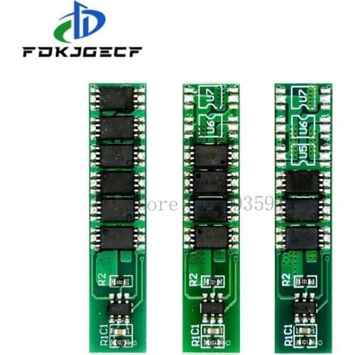 10pcs 1S 7.5A 10A 15A 3.7V Li-ion 3MOS 4MOS 6MOS BMS PCM Battery Protection Board PCM for 18650 Lithium Lion Battery