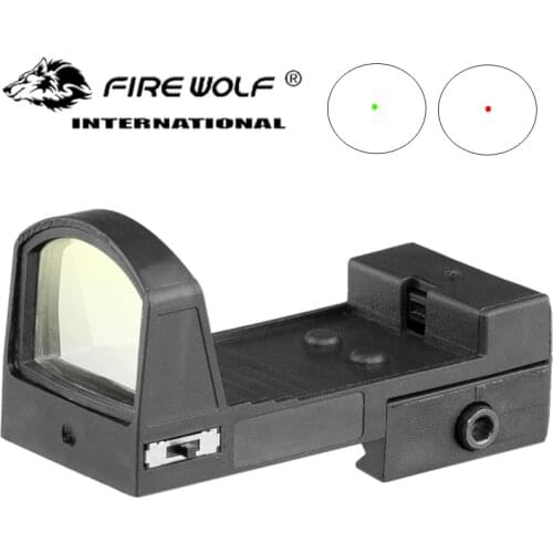20mm Rail plastics Riflescope Hunting Optics Holographic Red Dot Sight Tactical Scope Hunting Gun Accessories
