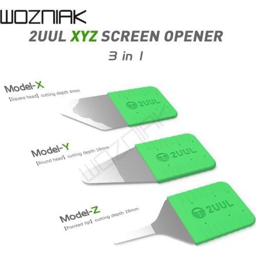 2UUL DA91 XYZ Screen Opener 3pcs/Set For Mobile phone Screen Battery Mainboard Layered Maintenance Without Damaging the Screen