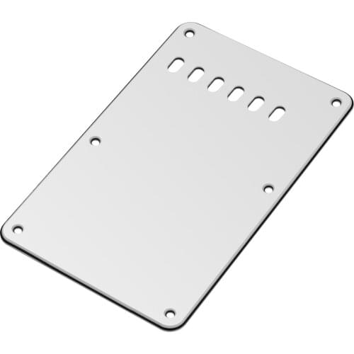 6 Holes 3-Ply Guitar Backplate Tremolo Back Cover Replacement for ST Electric Guitar Guitar Accessories