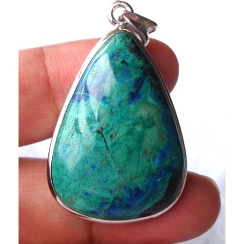 Free Shipping Natural chrysocolla Pear shape Pendants Women Jewelry Accessories Weddings Parties Birthday Gift