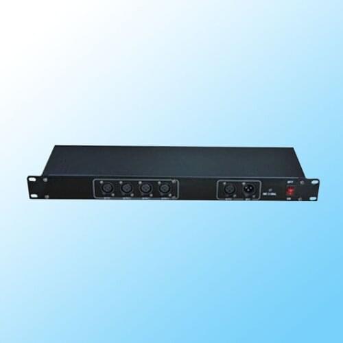 DMX512 Splitter Light Signal Amplifier Splitter 4 way DMX Distributor for DJ Disco Club Bar stage Moving Heads Par Lights