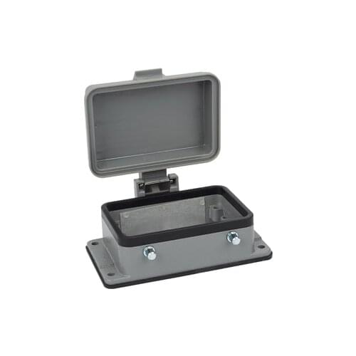 HDXBSCN Industrial rectangular heavy duty connector HDC HA-032 Han A 32 cores 10A waterproof aviation plug