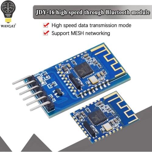 JDY-16 Bluetooth-compatible 4.2 Transparent Transmission Module CC2541 2.4G Wireless BLE IIC I2C UART Interface Support Airsync