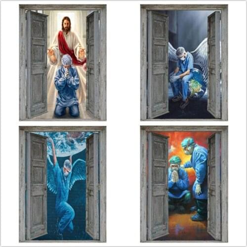 Kexinzu Diamond Painting Window 5D DIY Diamond Embroidery Doctor Cross Stitch Kit Rhinestone Mosaic Art Home Decoration