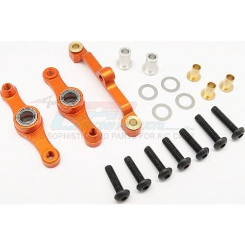 Alloy Steering Assembly With Shims+Collars+Screws for TAMIYA TT01D TT01 TT01E