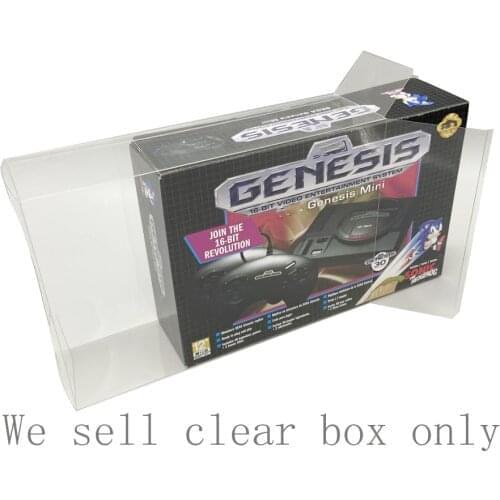 Collection Box Display Box Storage Box for SEGA Genesis for MD Mini European and US version game protector box