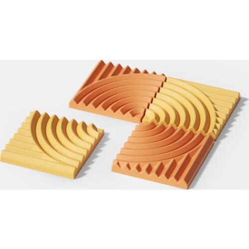 Silicone Mold Concrete Coaster Mould Epoxy Resin Tea Cup Holder Tray Mold