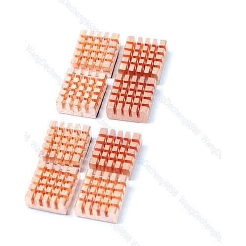 HOT! 8 X Copper Heat Sink For DDR DDR2 DDR3 Memory RHS03
