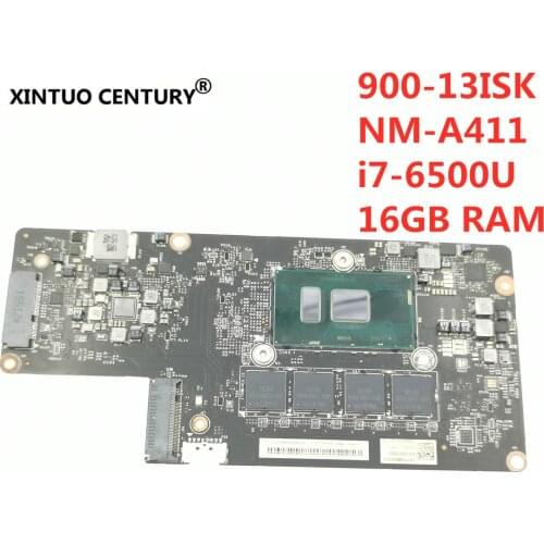 NM-A411 For Lenovo YOGA 900-13ISK Laptop Motherboard With 5B20K48454 BYG40 i7-6500U CPU 16GB RAM
