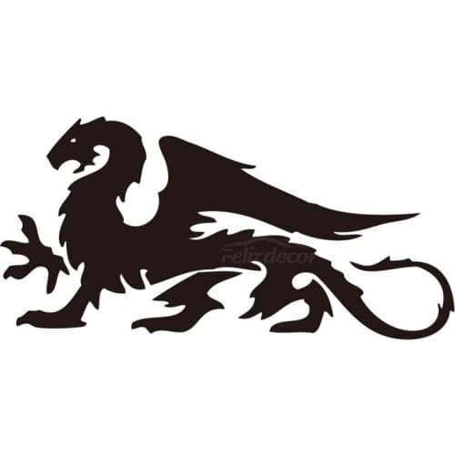 Awesome Large Dragon Stickers Window Decal Vinyl Car Decals Modern Bumper Removable ZP0482
