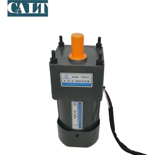 Popular VTV AC Gear Reducer Motor YN90-40 40W Micro Motor 220V Geared Ratio 1:3 to1:180 With 12mm Output Axle Diameter